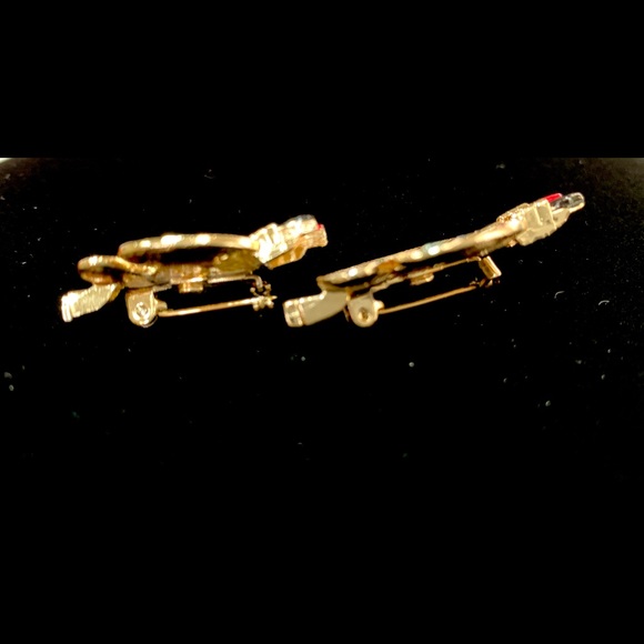 Vintage Artist Pallet Rhinestone Pins - Picture 2 of 4